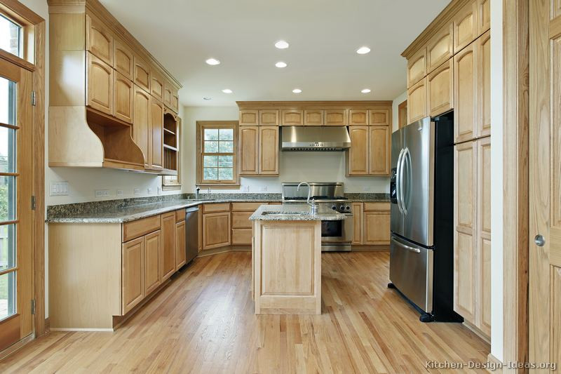 Light Kitchen Cabinet Ideas
 of Kitchens Traditional Light Wood Kitchen