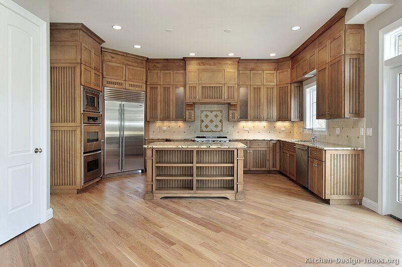 Light Kitchen Cabinet Ideas
 of Kitchens Traditional Light Wood Kitchen