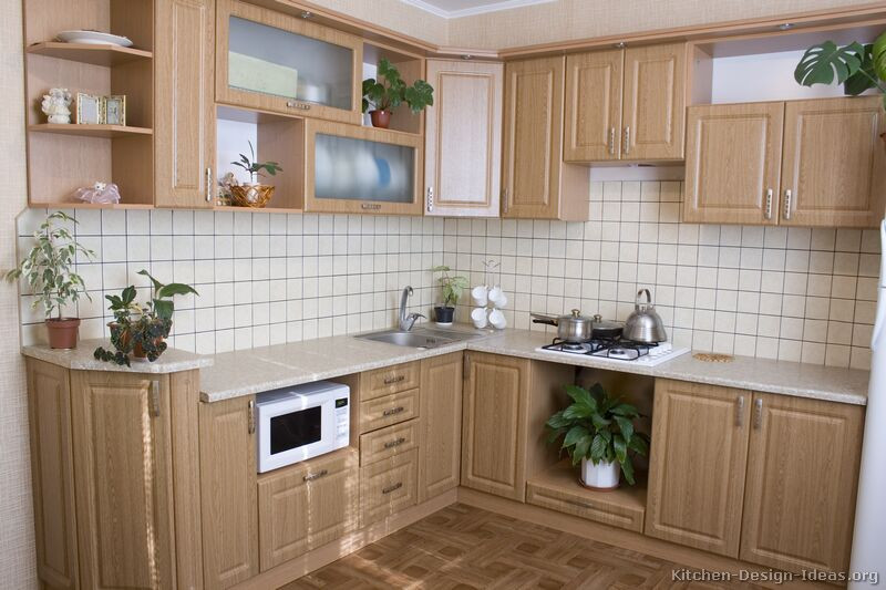 Light Kitchen Cabinet Ideas
 of Kitchens Traditional Light Wood Kitchen