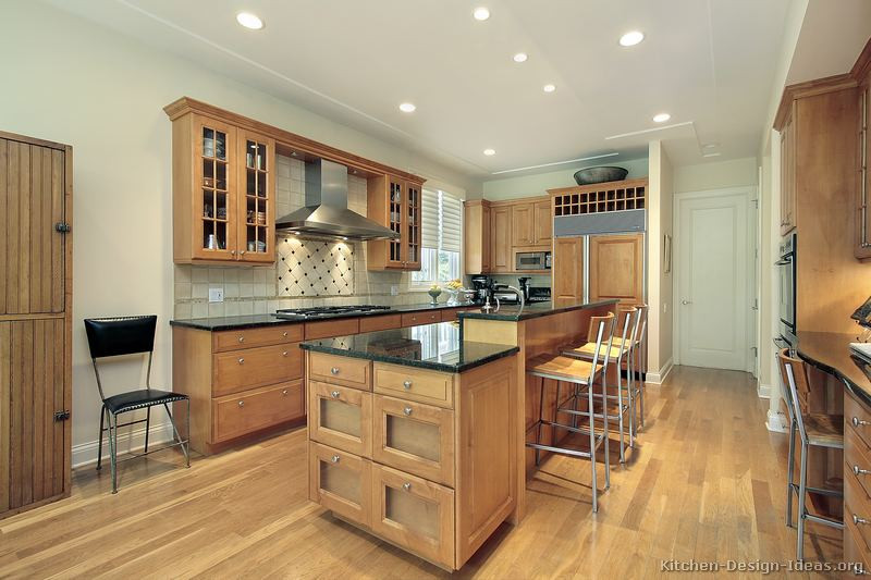 Light Kitchen Cabinet Ideas
 of Kitchens Traditional Light Wood Kitchen