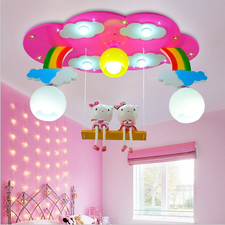 Lights For Kids Room
 Modern cartoon Ceiling Light Kids Bedroom Bulb Light