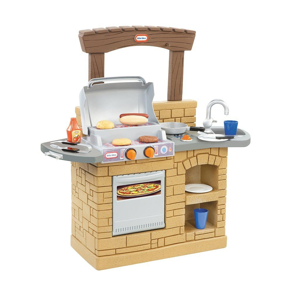 Lil Tikes Backyard Bbq
 Little Tikes Cook n Play Outdoor Barbecue $35 99