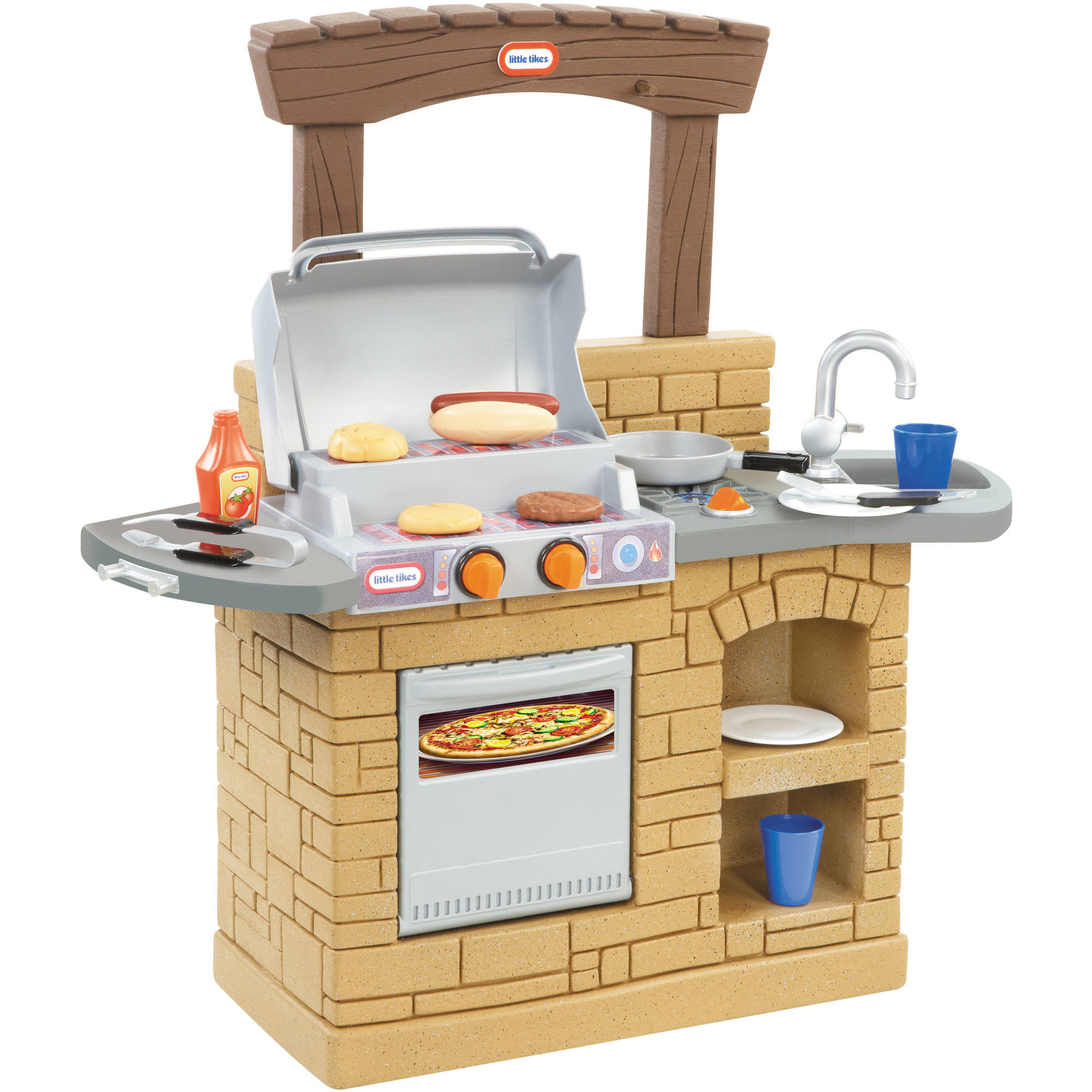 Lil Tikes Backyard Bbq
 Little Tikes Cook n Play Outdoor BBQ Grill Play Set