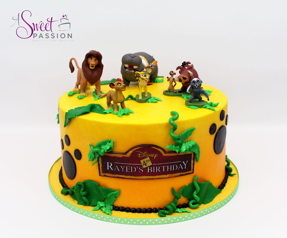 Lion King Birthday Cake
 Lion Guard Cake – Sweet Passion Cakery