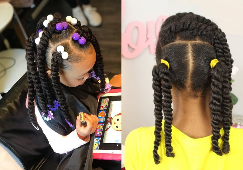 Little Black Girl Twist Hairstyles
 15 Best Little Girl Twist Hairstyles 2020 Trends