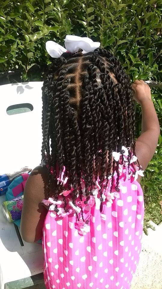 Little Black Girl Twist Hairstyles
 Twists Little girl hairstyle