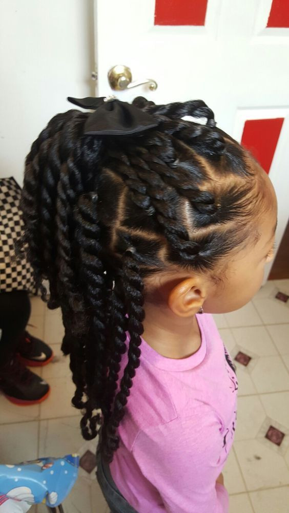 Little Black Girl Twist Hairstyles
 35 Amazing Natural Hairstyles for Little Black Girls Part 3