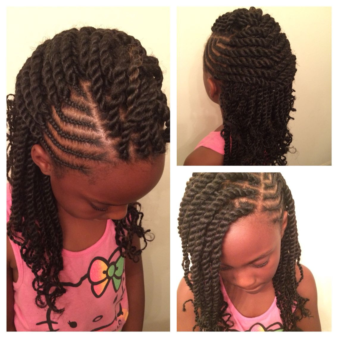 Little Black Girl Twist Hairstyles
 Marley Havana twists for little girls by uniquely u