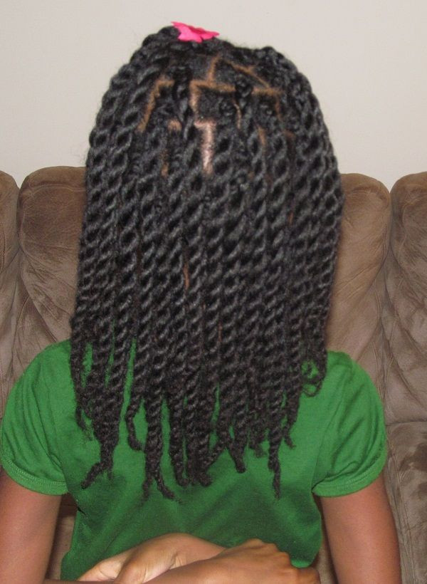 Little Black Girl Twist Hairstyles
 The Best Lil Girl Twist Hairstyles