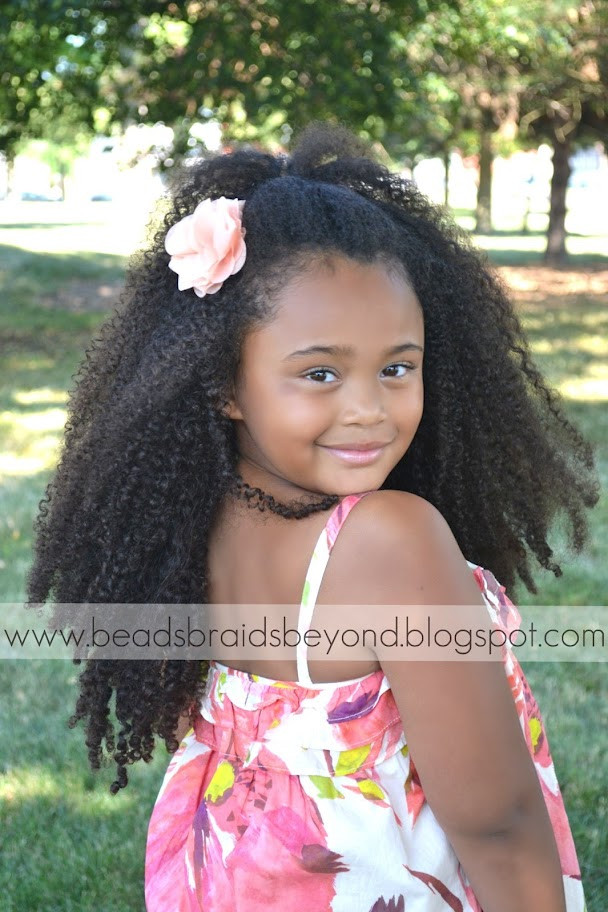 Little Girl Natural Hairstyles
 Beads Braids and Beyond Easter Hairstyles for Little