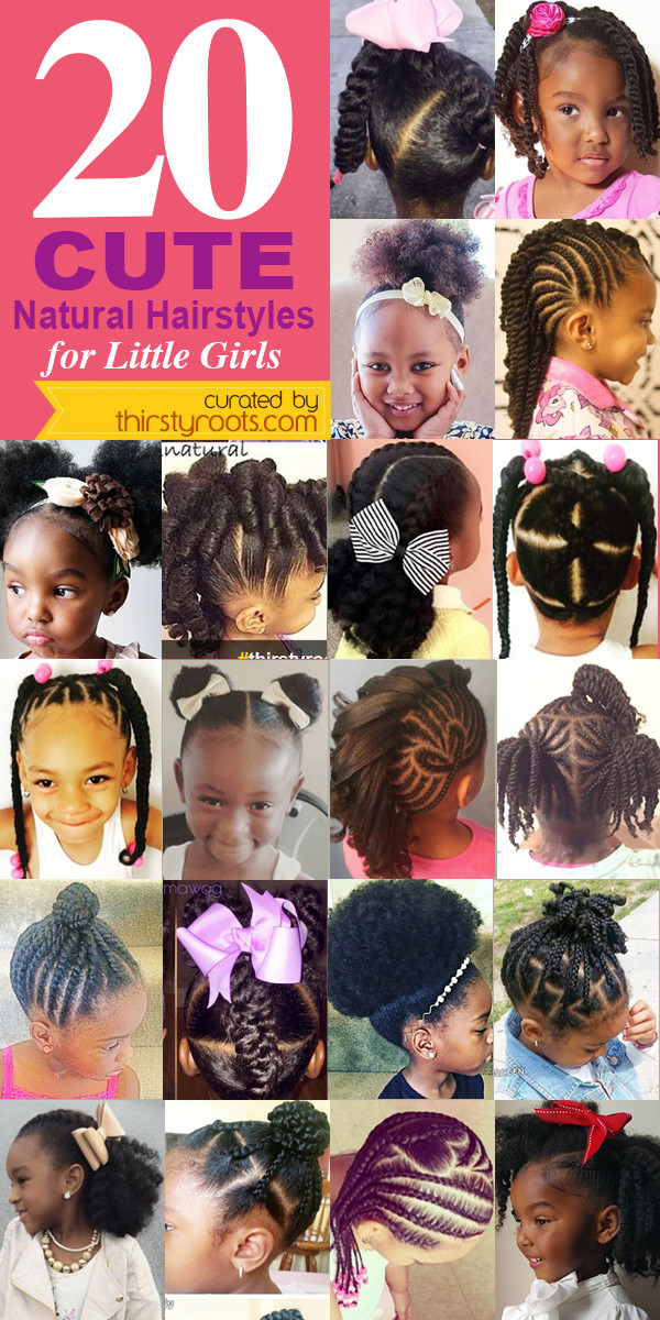 Little Girls Natural Hairstyles
 20 Cute Natural Hairstyles for Little Girls