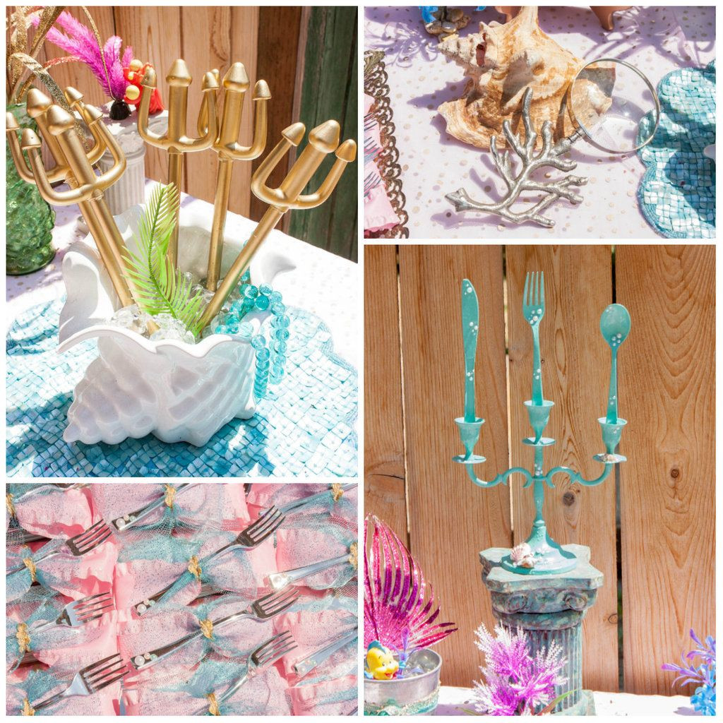 Little Mermaid Birthday Party Decoration Ideas
 Mermaid party ideas that are simply fin tastic