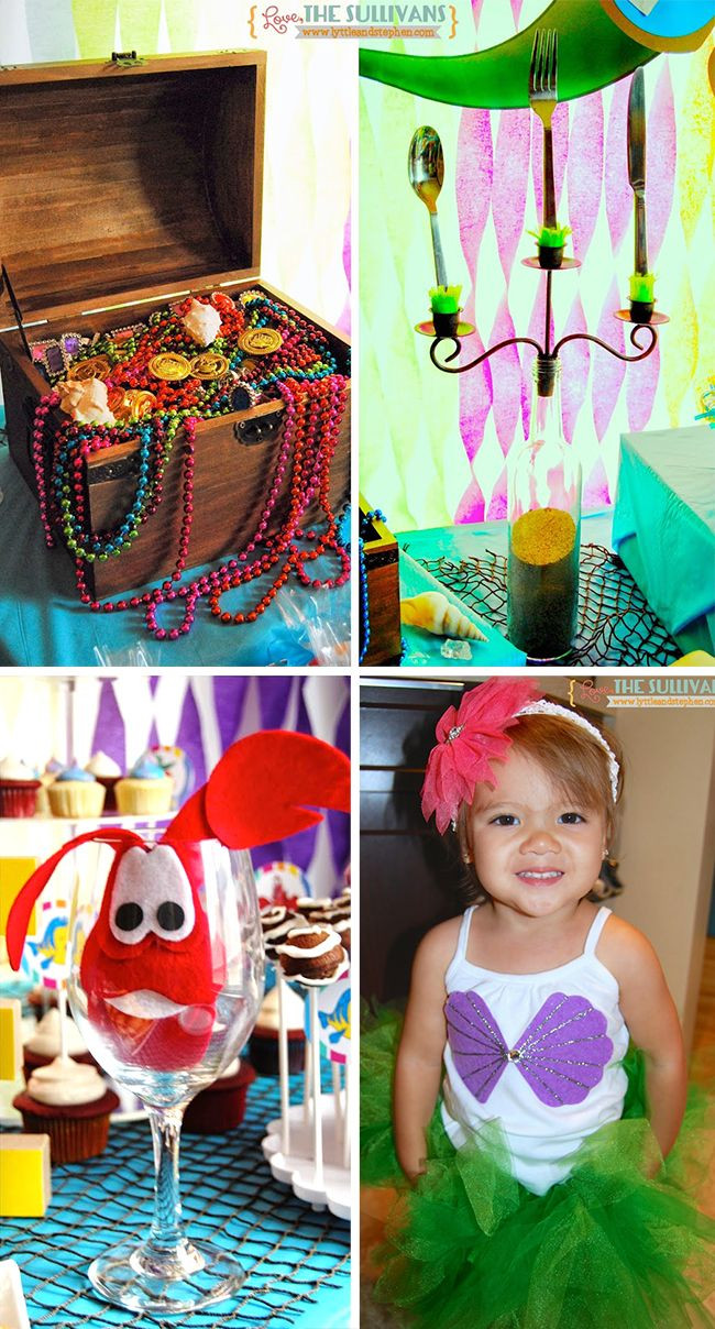 Little Mermaid Party Ideas Homemade
 Little Mermaid party Sa is 2