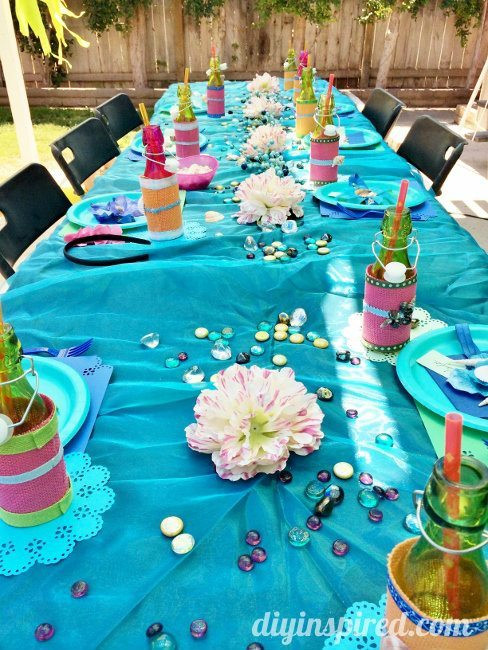 Little Mermaid Party Ideas Homemade
 The Little Mermaid Party Ideas DIY Inspired