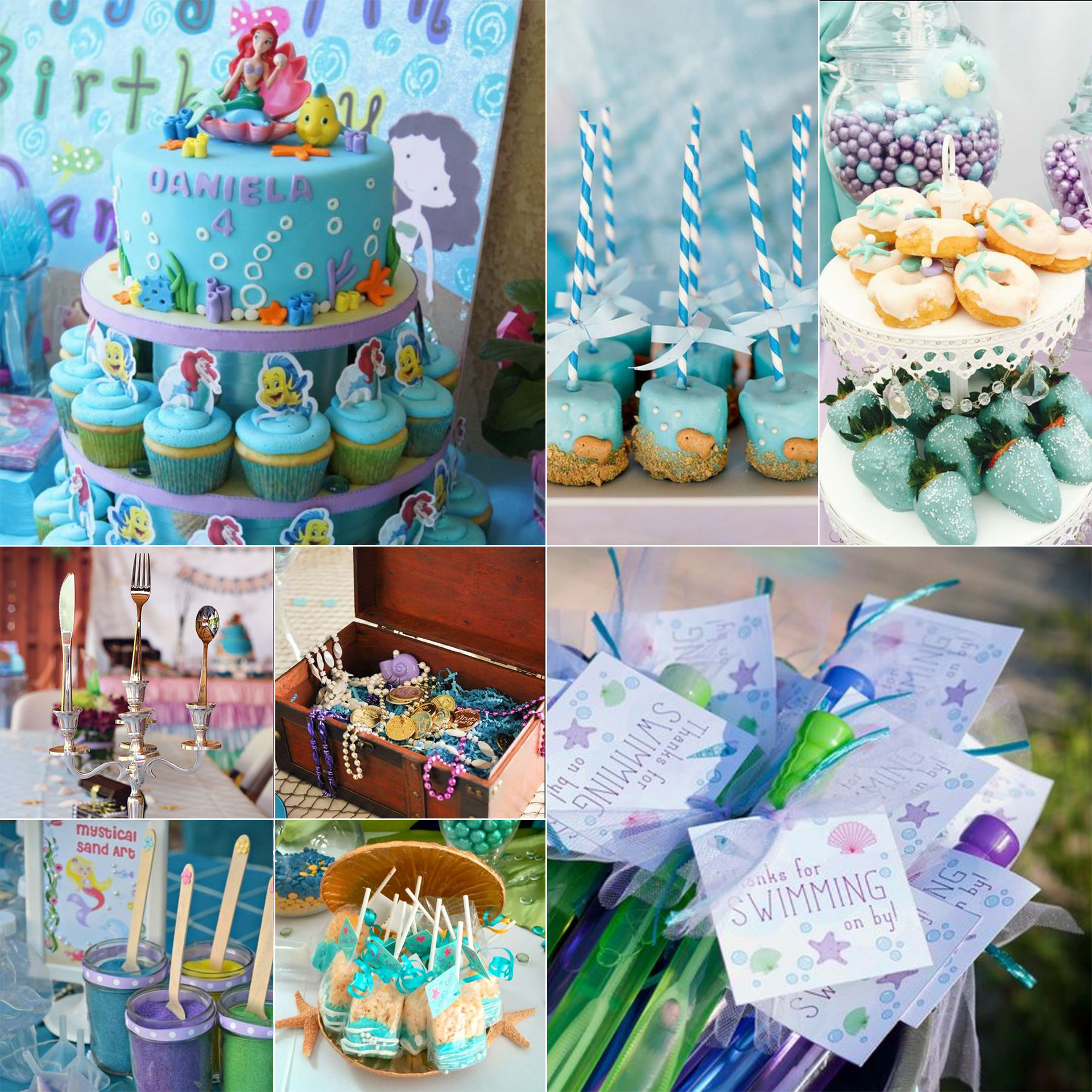 Little Mermaid Party Ideas
 Under the Sea Little Mermaid Party 