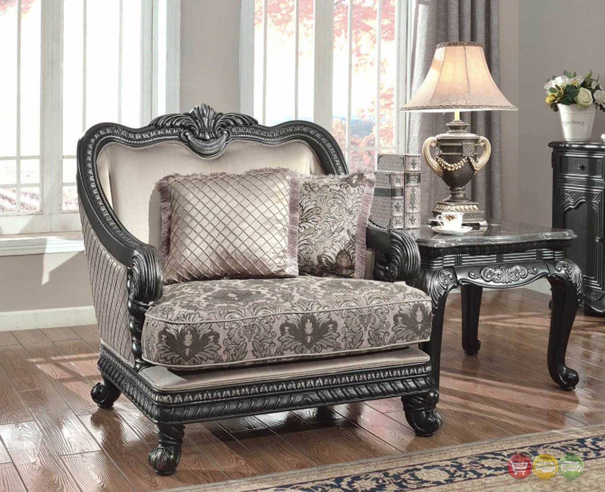 Living Room Armchair
 Florence Traditional Formal Living Room Furniture Arm