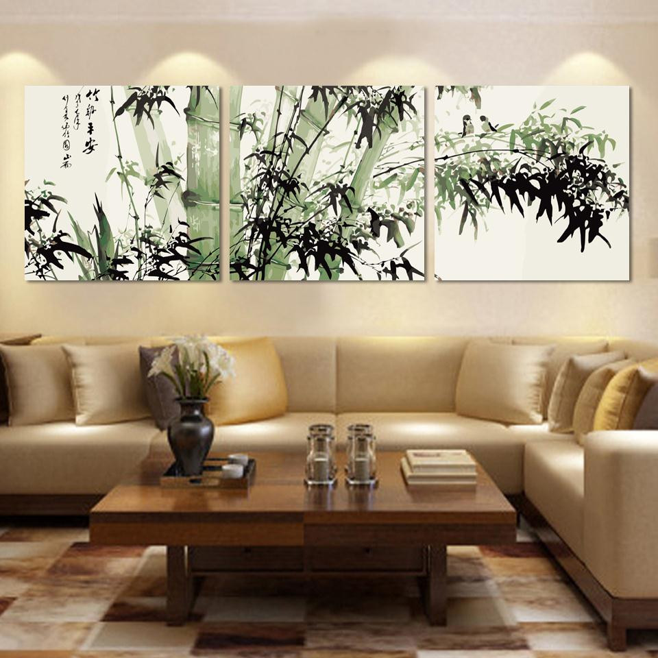 Living Room Canvas Wall Art
 Adorable Canvas Wall Art as the Wall Decor of your