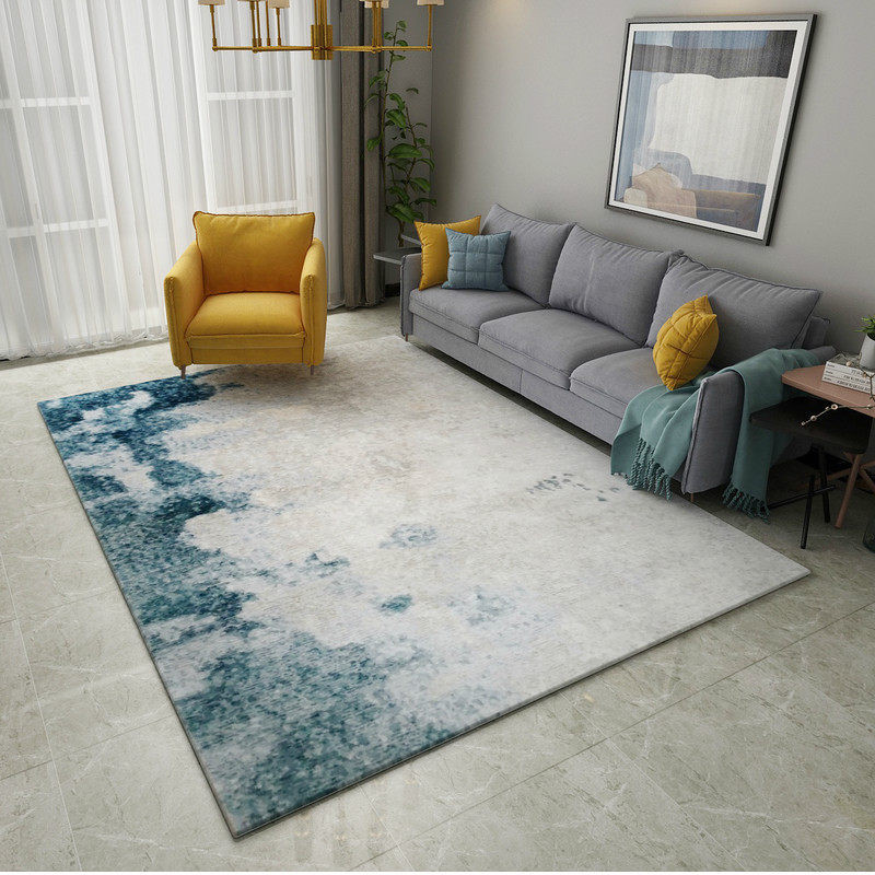 Living Room Carpet Rug
 Abstract Ink Modern Carpets For Living Room Home Decor