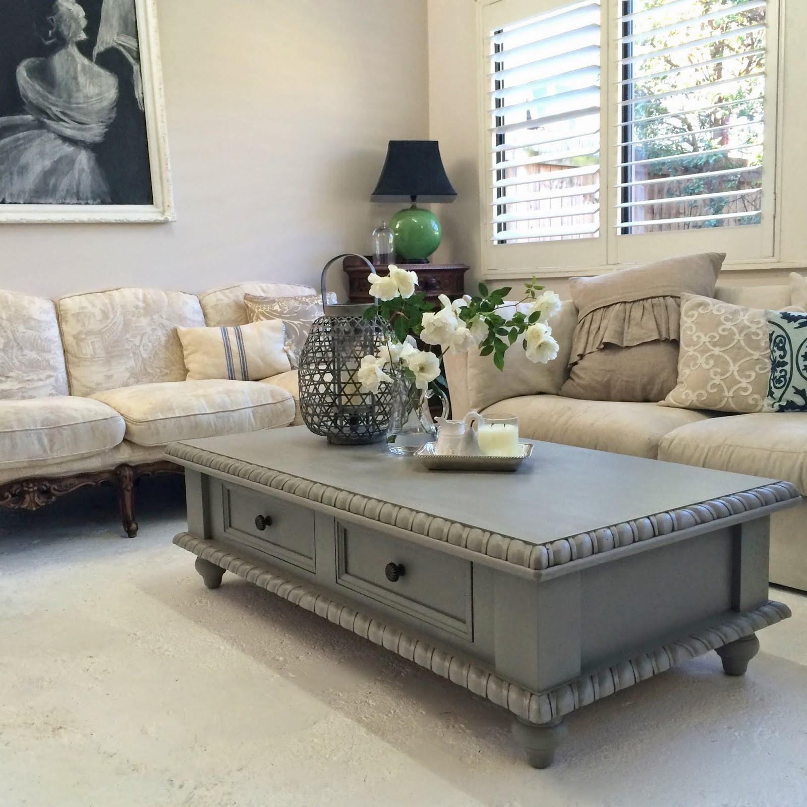 Living Room Center Table Decor
 Lilyfield Life Pine coffee table makeover