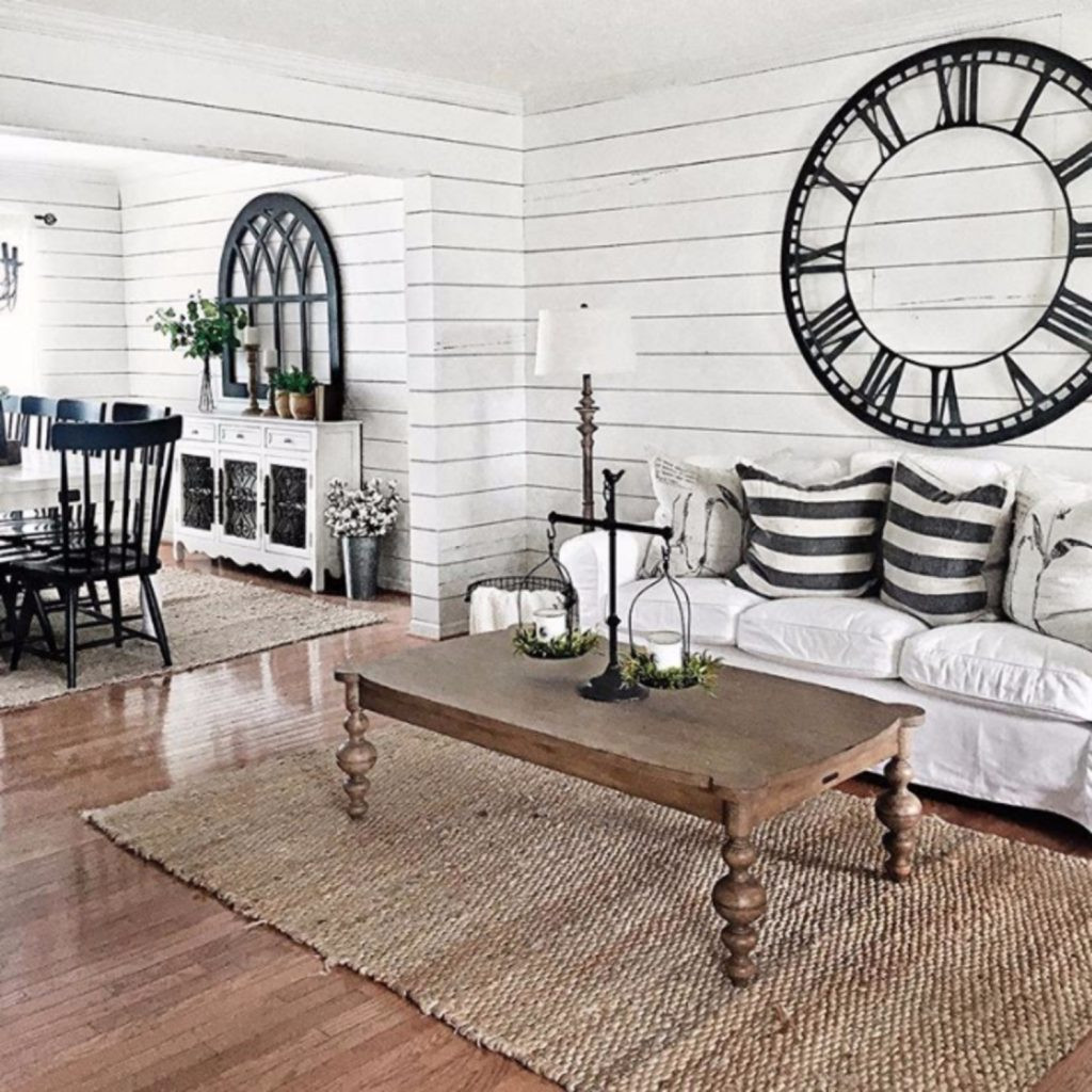 Living Room Farmhouse Decor
 Farmhouse Living Rooms • Modern Farmhouse Living Room