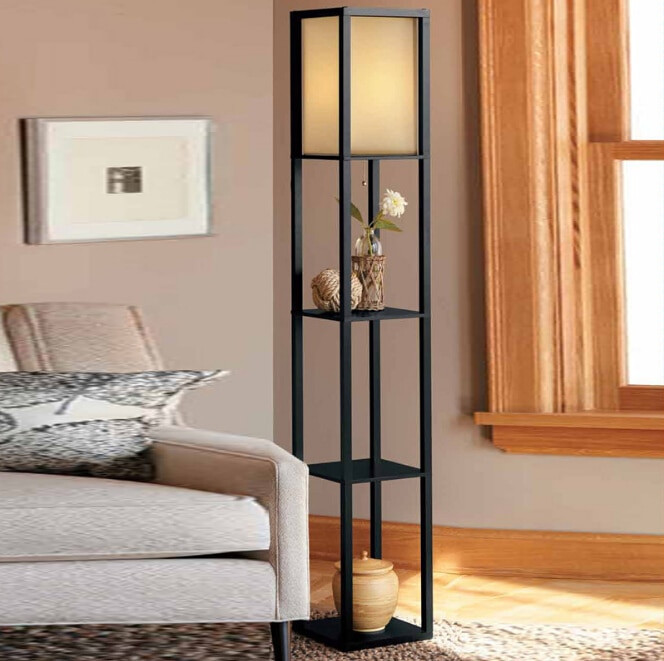 Living Room Floor Lamp
 Wooden Floor Lamp Modern Minimalist Living Room Light