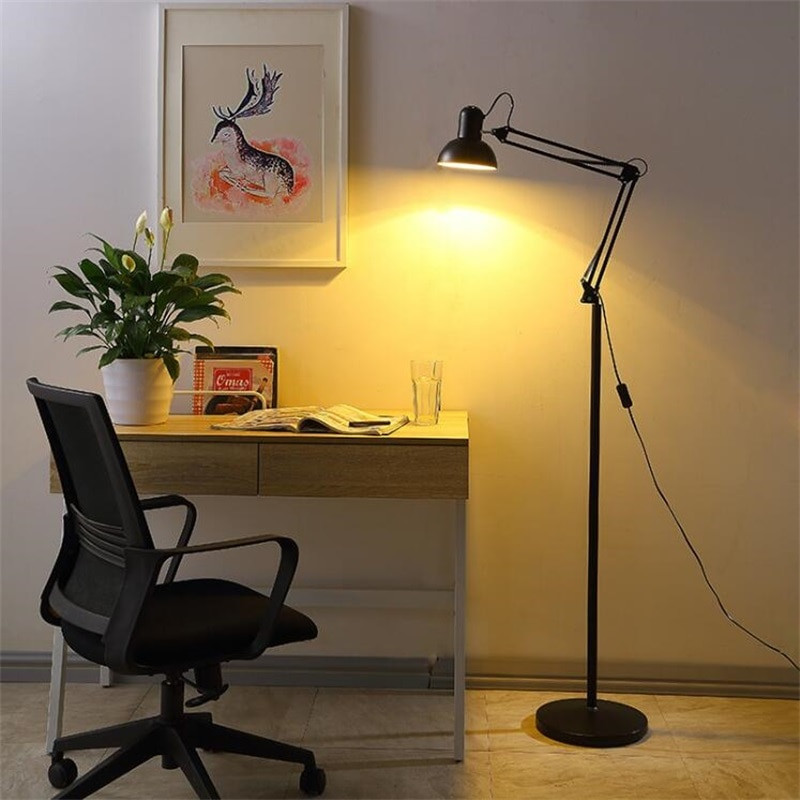 Living Room Floor Lamp
 Living Room Floor Lamp American Led Folding Standing Light