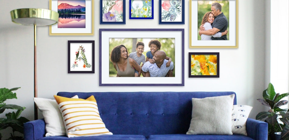 Living Room Photo Wall
 Metal Picture Frame Collections Everyday value prices