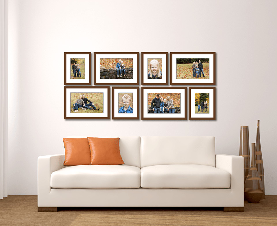 Living Room Photo Wall
 Living Room Wall Gallery Jenn Di Spirito graphy