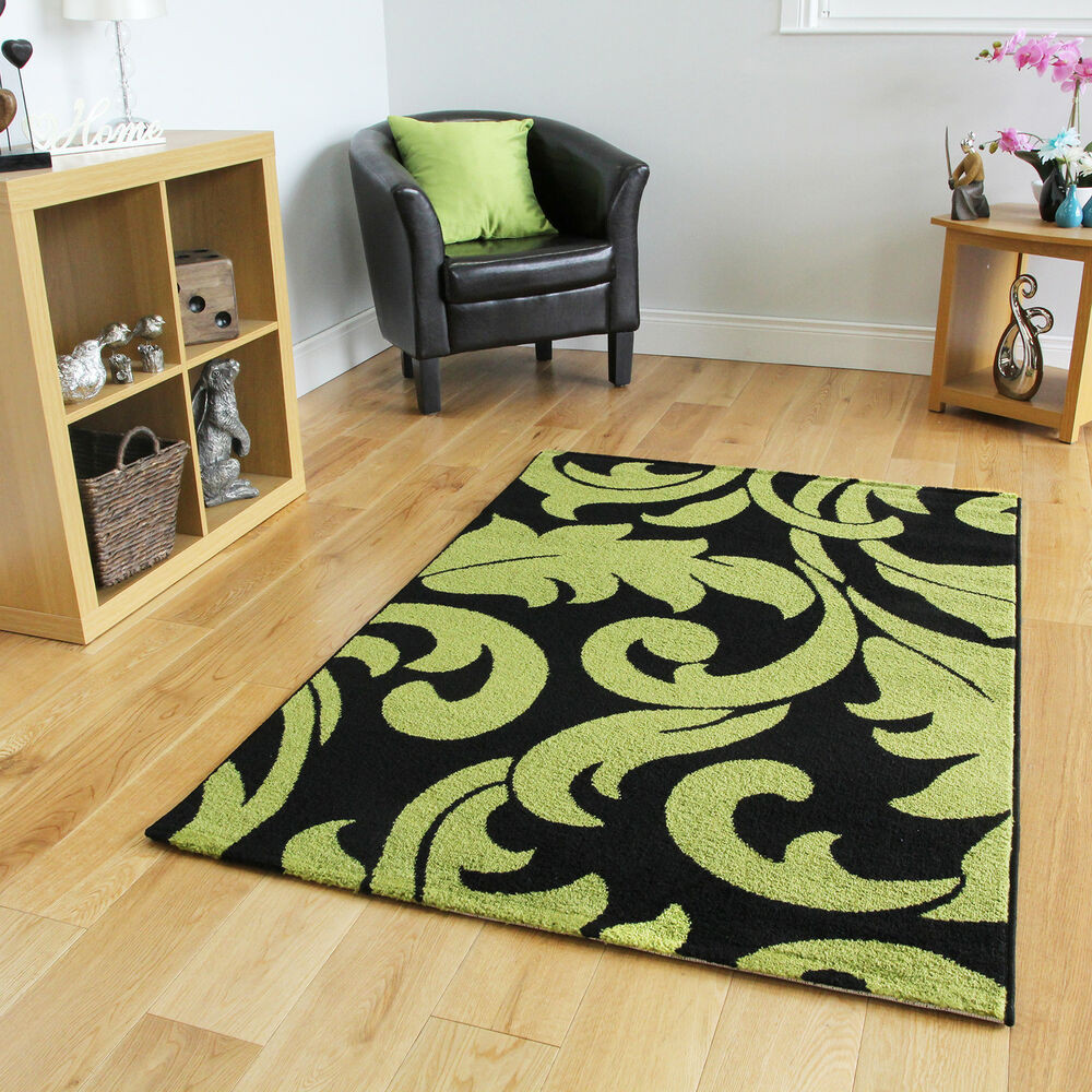 Living Room Rugs Modern
 Green Small Rugs Floral Modern Rugs Easy Clean Soft