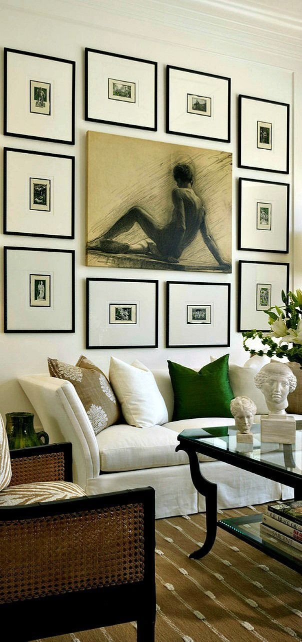 Living Room Wall Decor Pinterest
 3236 best Cozy Elegant Living Rooms images on Pinterest