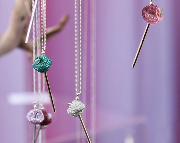 Ll Cool J Lollipop Necklace
 The Trend Boutique Just Got a Bit Sweeter
