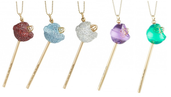 Ll Cool J Lollipop Necklace
 Simone I Smith “A Sweet Touch of Hope” Collection