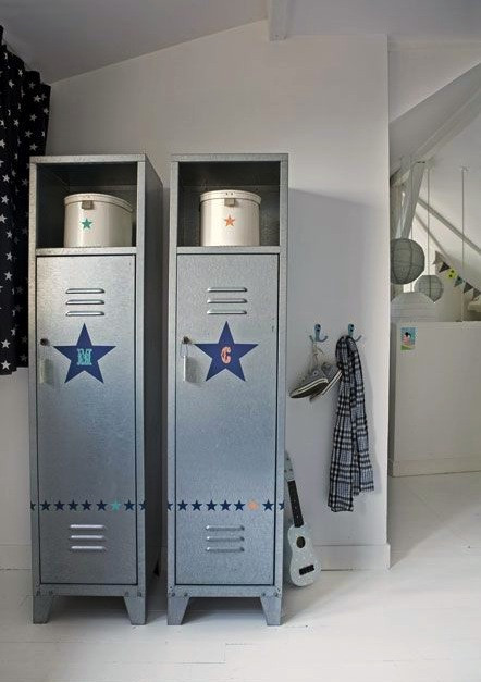 Locker For Kids Room
 Ways to Use Metal Lockers in Kids Rooms