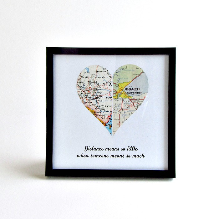 Long Distance Birthday Gifts
 Long Distance Friendship Birthday Gift Personalized