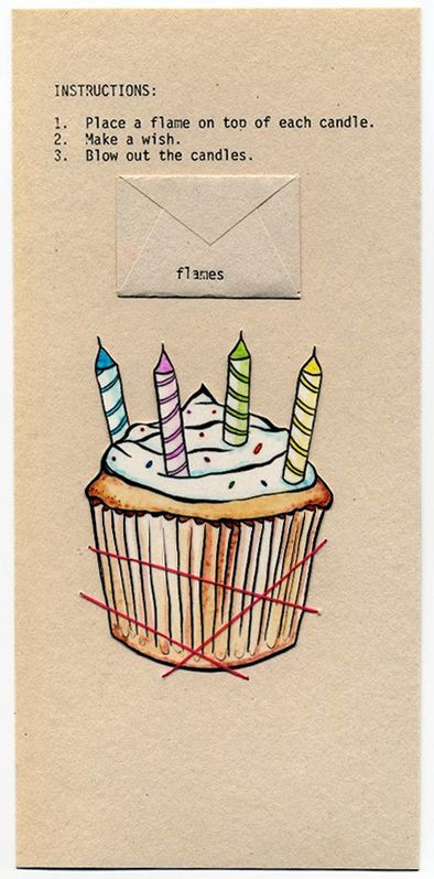 Long Distance Birthday Gifts
 conceptual birthday cake card
