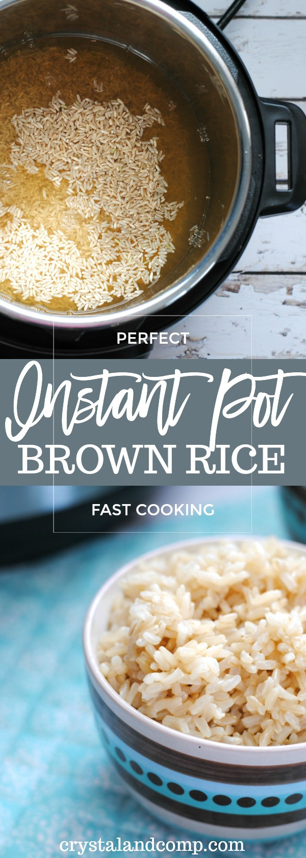 Long Grain Brown Rice Instant Pot
 How to Make Brown Rice in the Instant Pot
