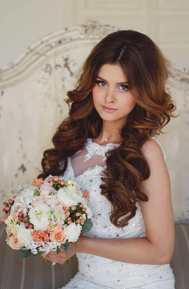 Long Hairstyles For Wedding Party
 Stylish Bridal Wedding Hairstyle 2014 2015 for Brides and