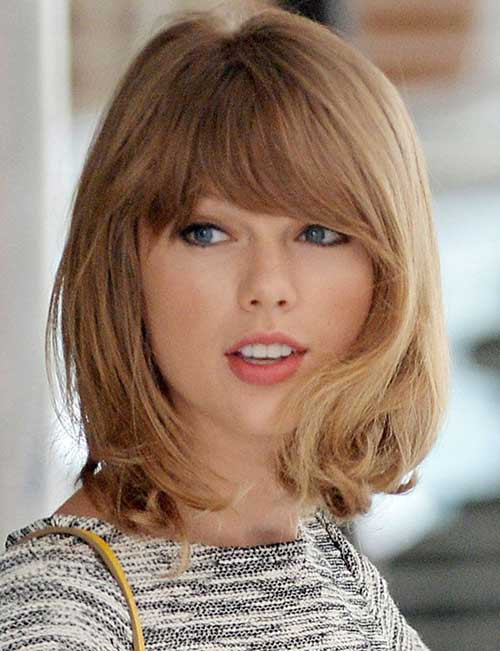 Long Length Hairstyles With Bangs
 Medium Haircuts with Bangs 2014 2015