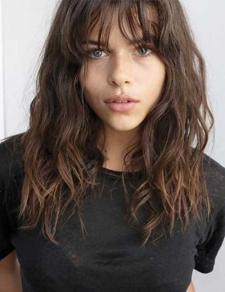 Long Length Hairstyles With Bangs
 8 Beautiful Bang Hairstyles Women s Hair Paradise