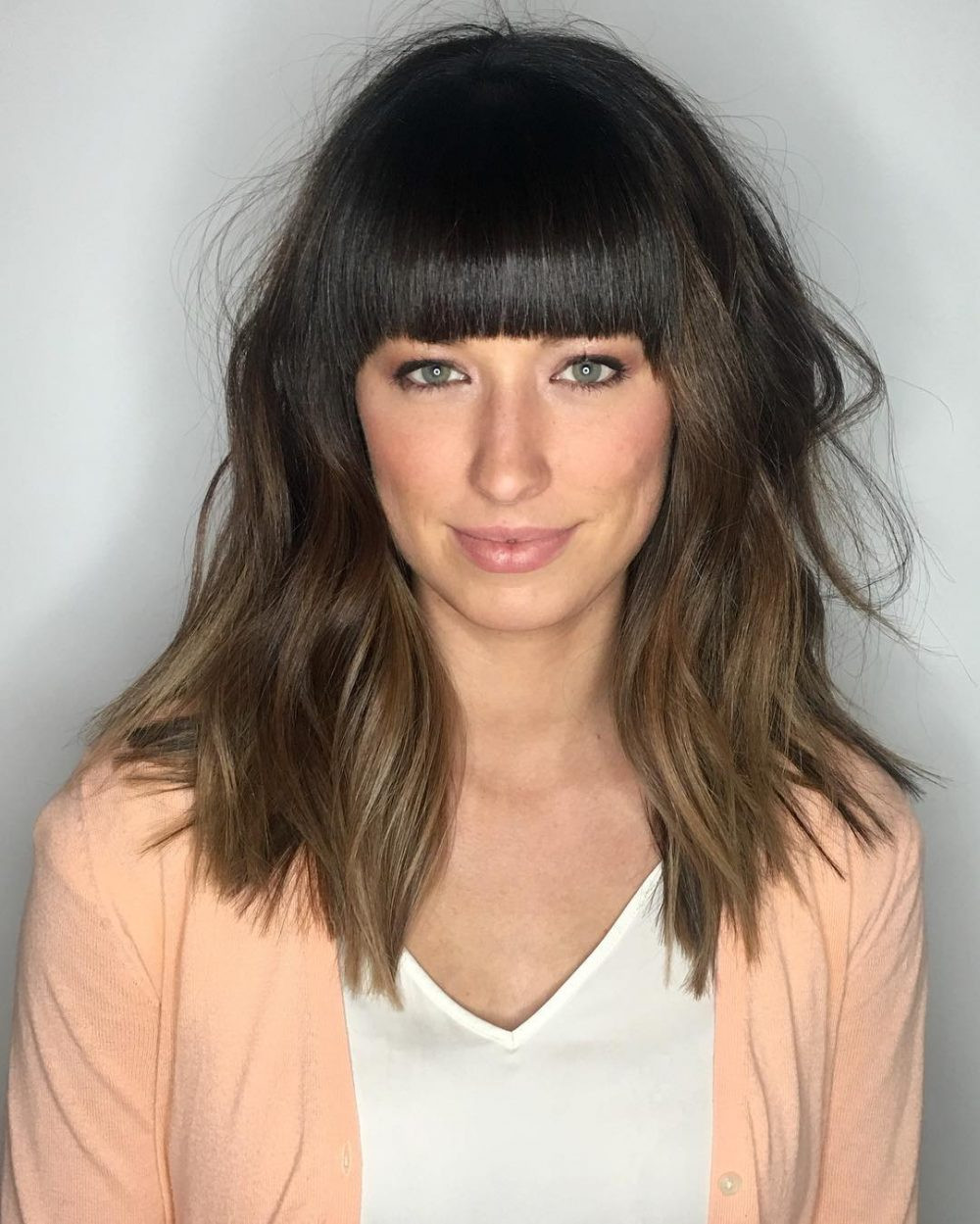 Long Length Hairstyles With Bangs
 36 Popular Medium Length Hairstyles With Bangs Updated