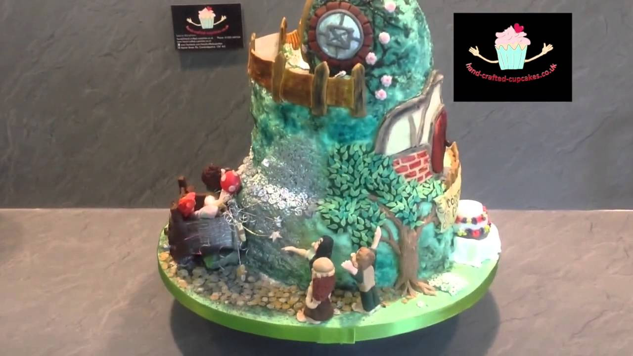 Lord Of The Rings Wedding Cake
 Lord of the Rings themed 3 tier Wedding Cake