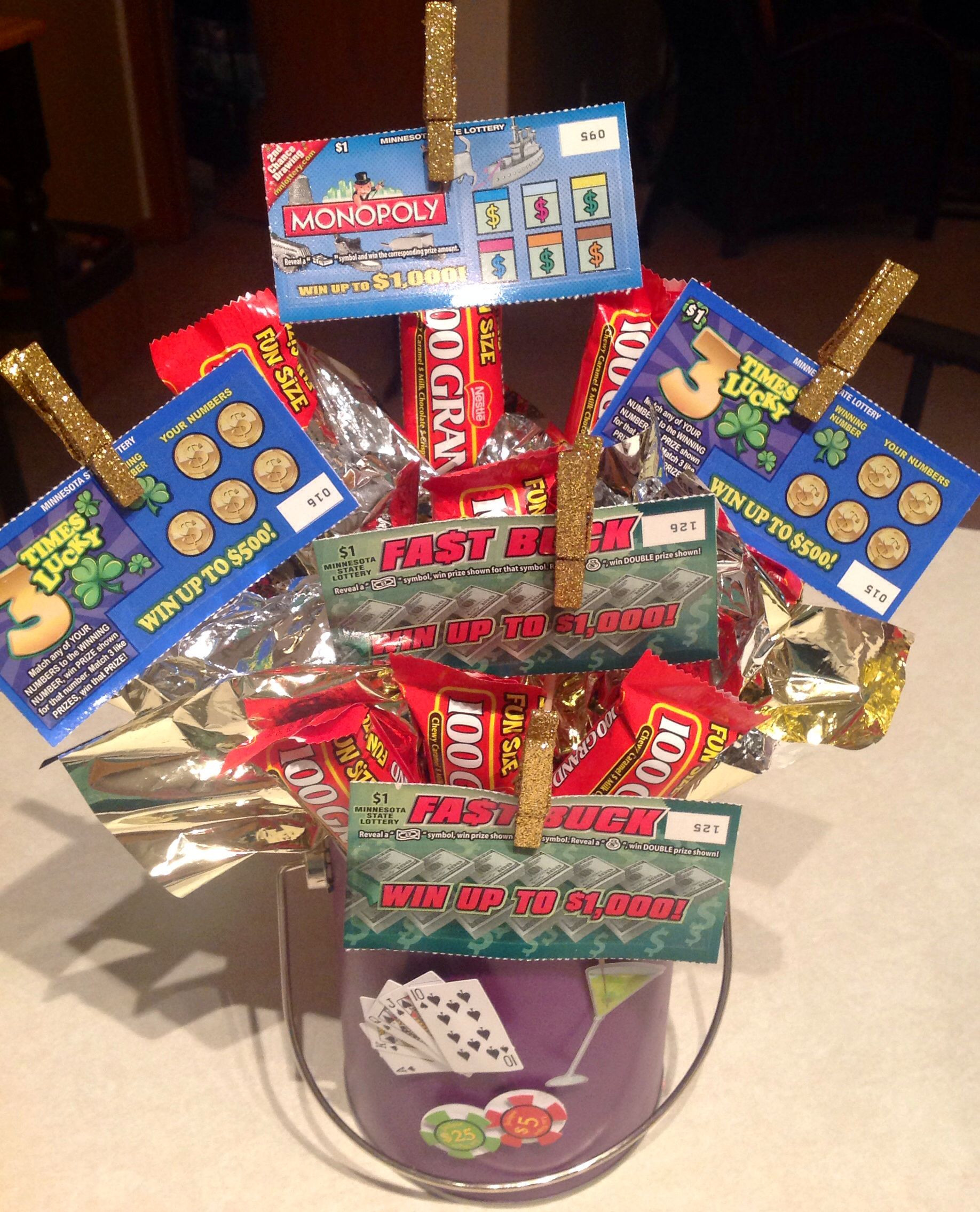 Lottery Ticket Gift Basket Ideas
 Pin on Gift Baskets