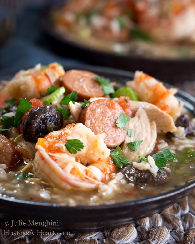 Louisiana Gumbo Recipe Chicken Sausage Shrimp
 Chicken Shrimp and Sausage Gumbo Recipe