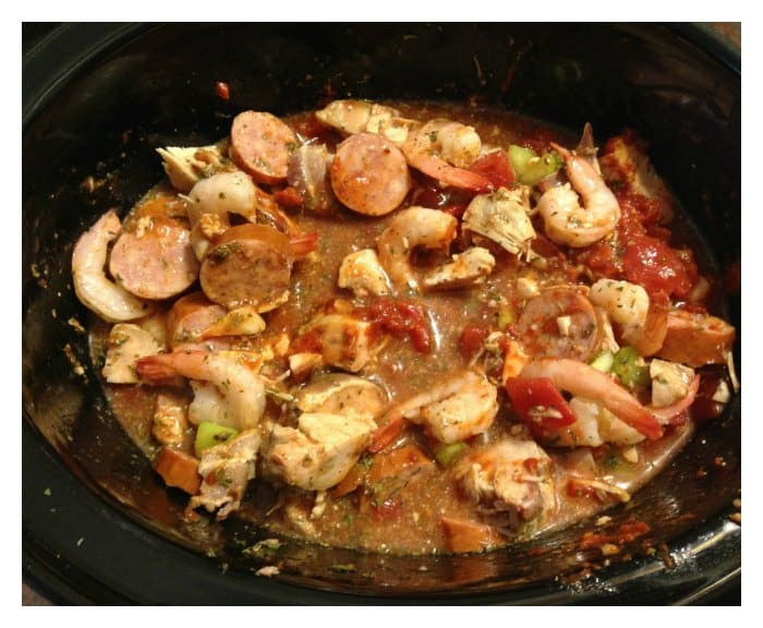 Louisiana Gumbo Recipe Chicken Sausage Shrimp
 Easy Crockpot Chicken Sausage and Shrimp Gumbo iSaveA2Z