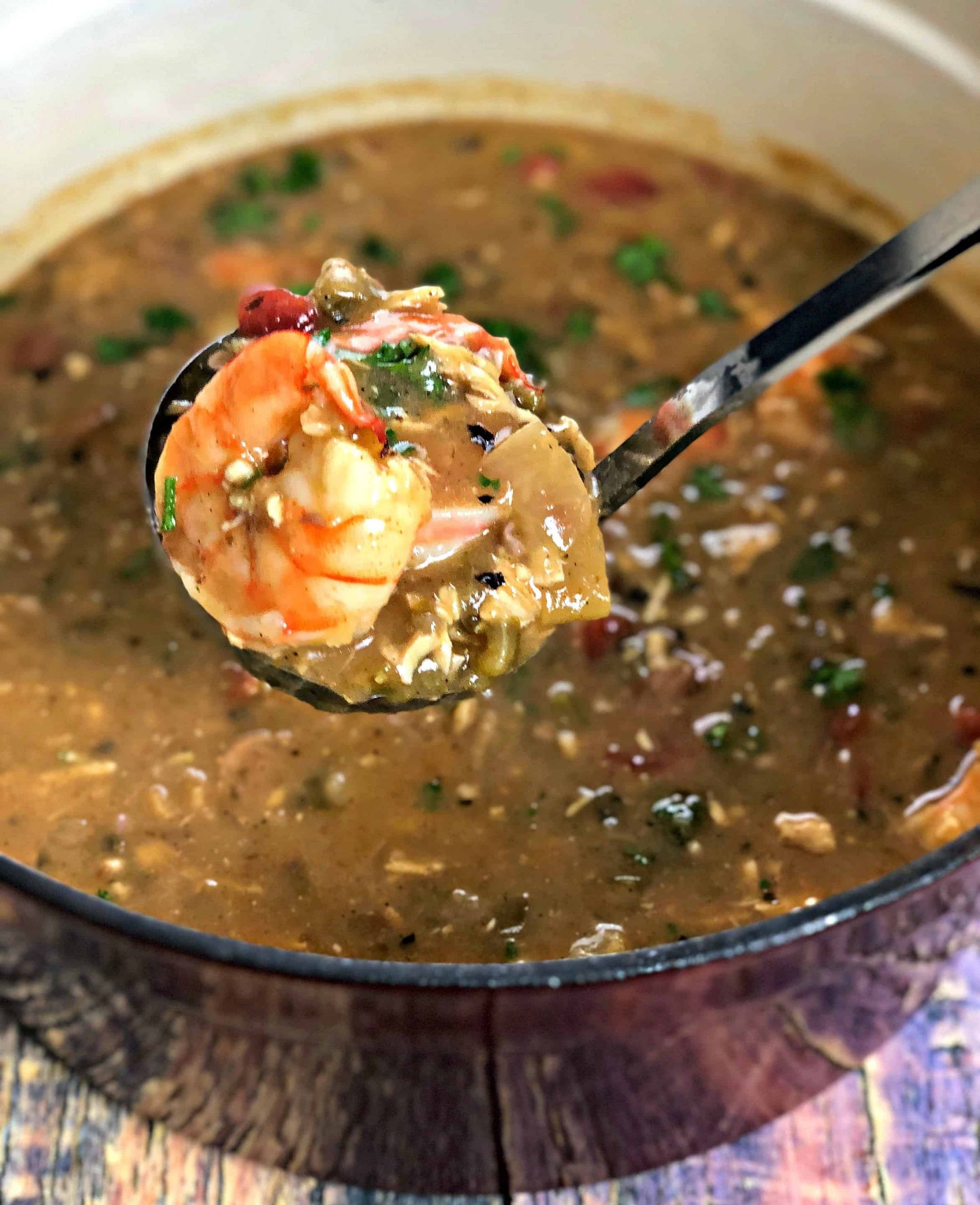 Louisiana Gumbo Recipe Chicken Sausage Shrimp
 Instant Pot Louisiana Seafood Chicken and Sausage Gumbo