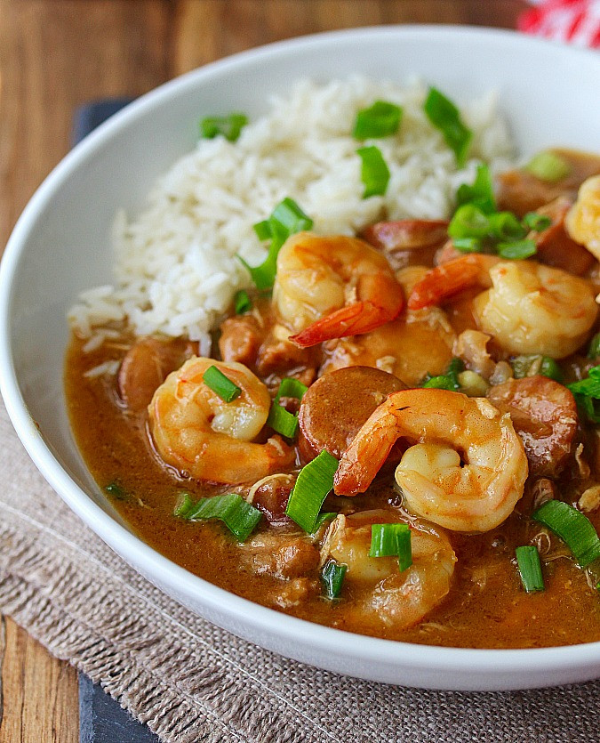 Louisiana Gumbo Recipe Chicken Sausage Shrimp
 Chicken Shrimp and Sausage Gumbo