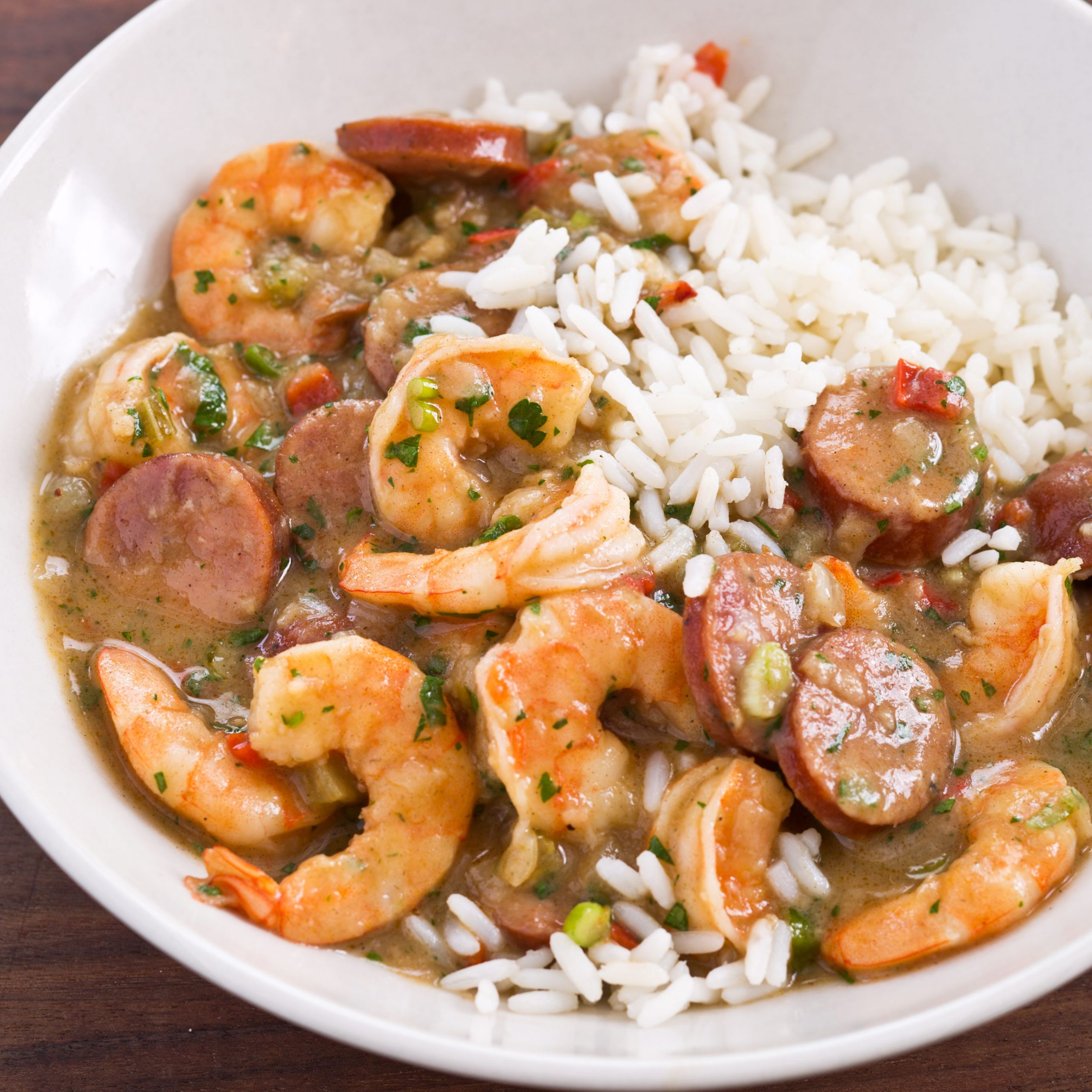 Louisiana Gumbo Recipe Chicken Sausage Shrimp
 Creole Style Shrimp and Sausage Gumbo