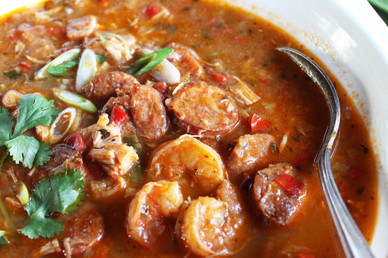 Louisiana Gumbo Recipe Chicken Sausage Shrimp
 Gumbo Shrimp Chicken & Andouille Sausage