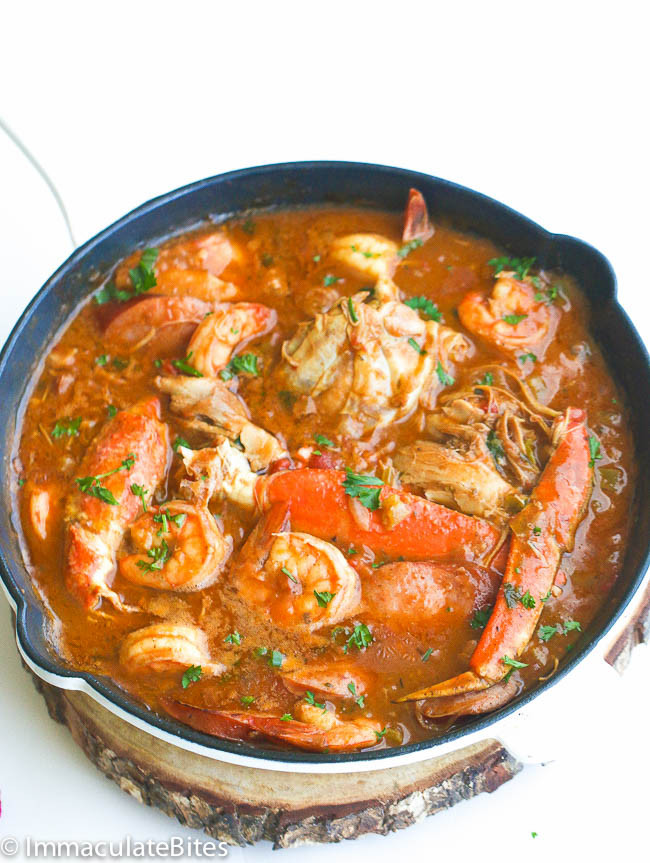 Louisiana Gumbo Recipe Chicken Sausage Shrimp
 Chicken Shrimp and Sausage Gumbo Immaculate Bites