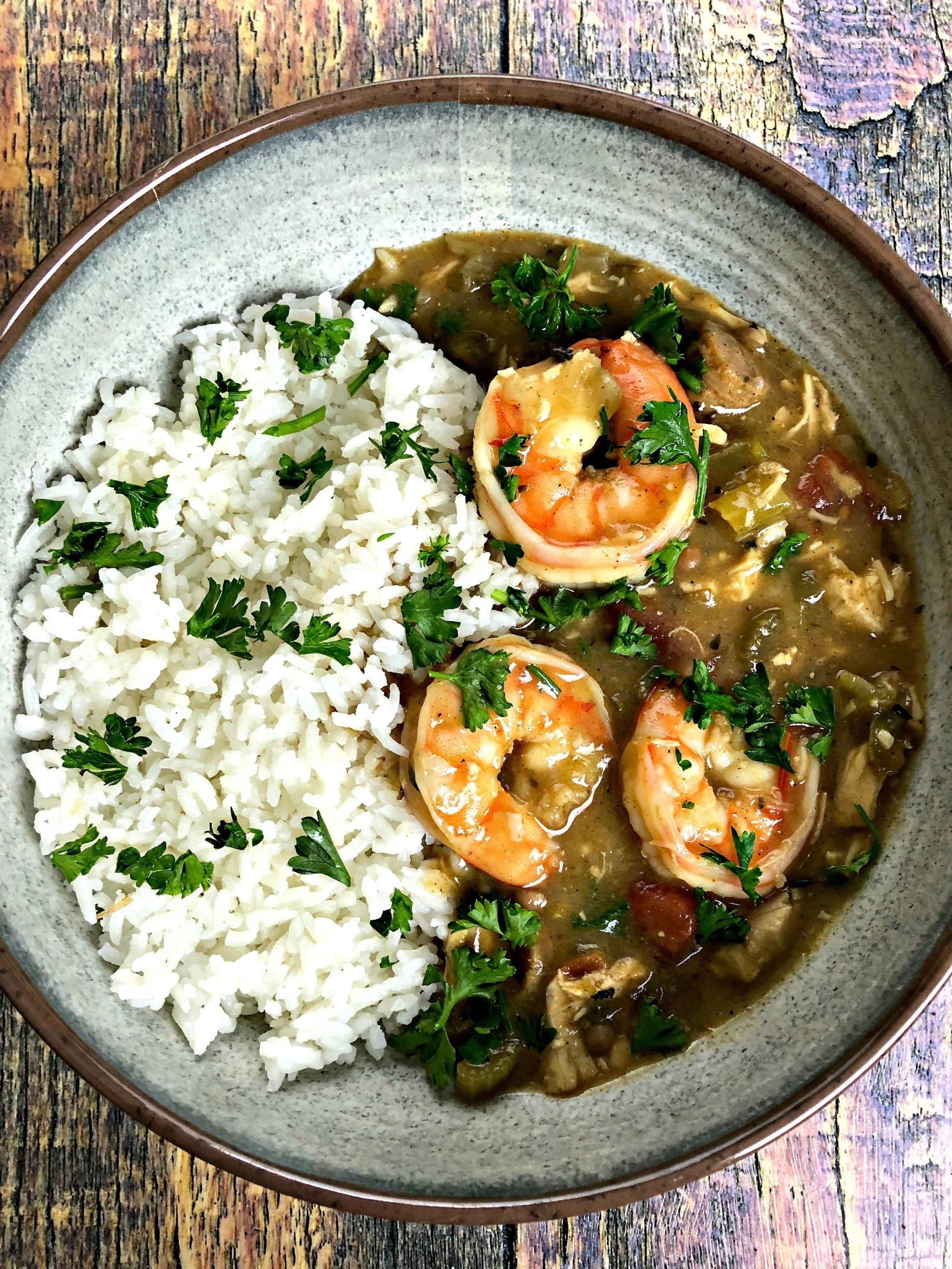 Louisiana Gumbo Recipe Chicken Sausage Shrimp
 Instant Pot Louisiana Seafood Chicken and Sausage Gumbo